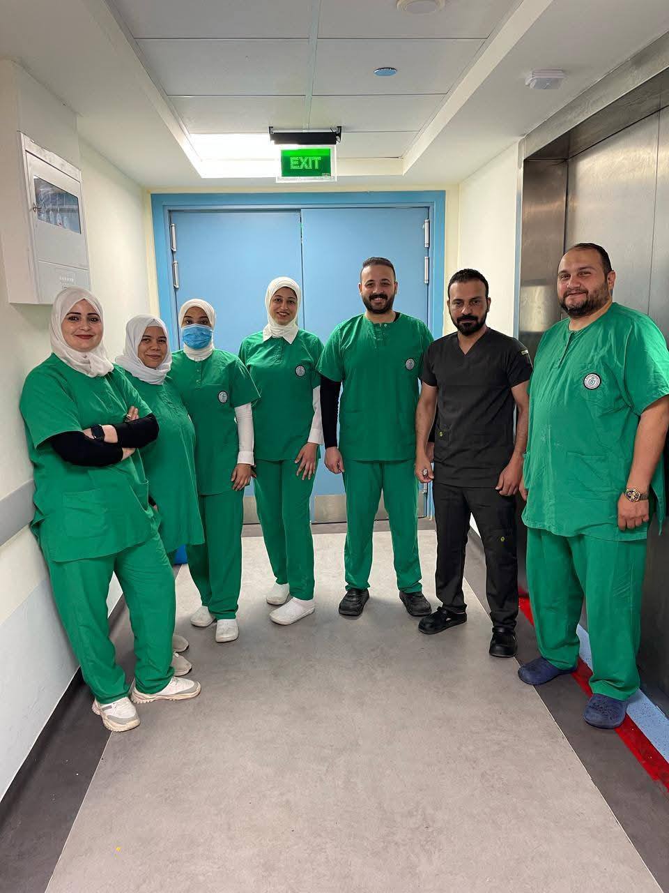 May be an image of one or more people and hospital