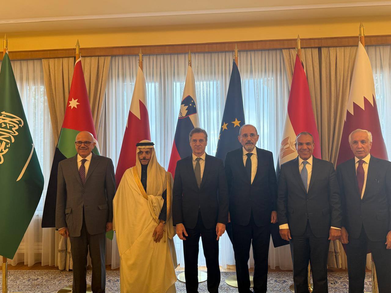 May be an image of dais and text