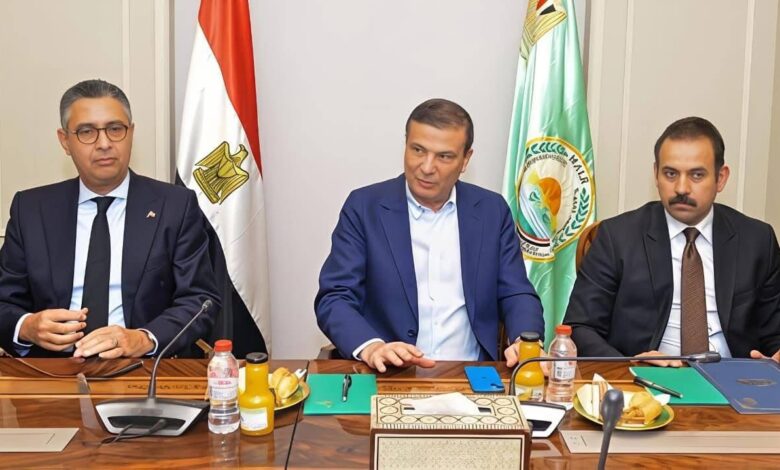 وزيرا الزراعة والتموين ورئيس جهاز مستقبل مصر