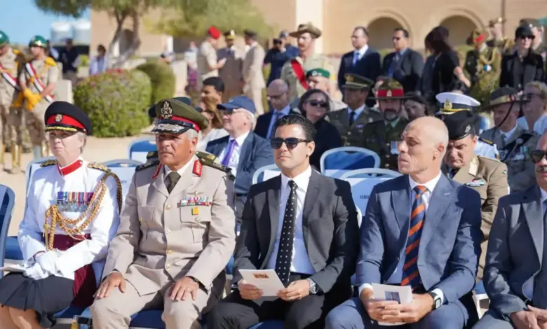 نائب محافظ مطروح يشارك في تكريم شهداء معركة العلمين