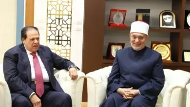 مفتي الجمهورية والنائب محمد أبو العينين عضو مجلس النواب