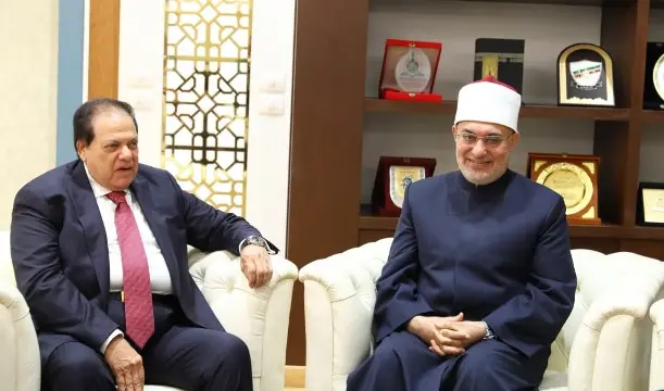 مفتي الجمهورية والنائب محمد أبو العينين عضو مجلس النواب